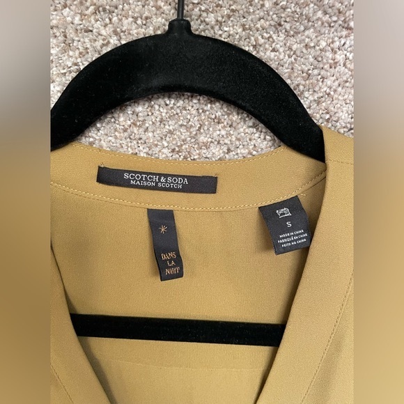 Maison Scotch & Soda tie front blouse - Size small - Picture 5 of 7